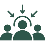 Teamwork and collaboration icon