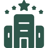 Five-star hotel symbol