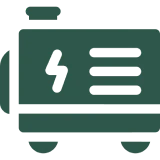 Green generator vector graphic